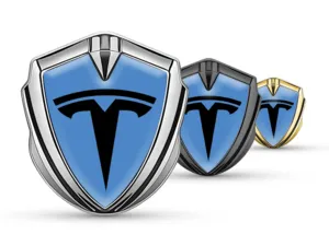 Tesla Metal Emblema Insignia Exclusiva Edición Elegante